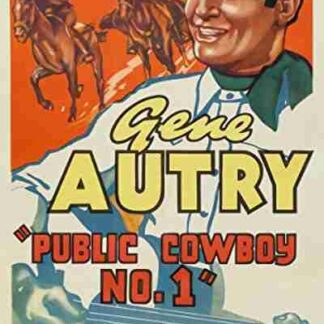 Public Cowboy No. 1 (1937) Starring Gene Autry on DVD