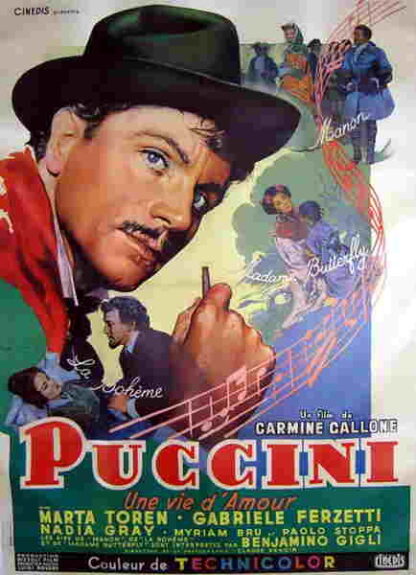 Puccini (1953) with English Subtitles on DVD
