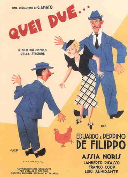 Quei due (1935) with English Subtitles on DVD