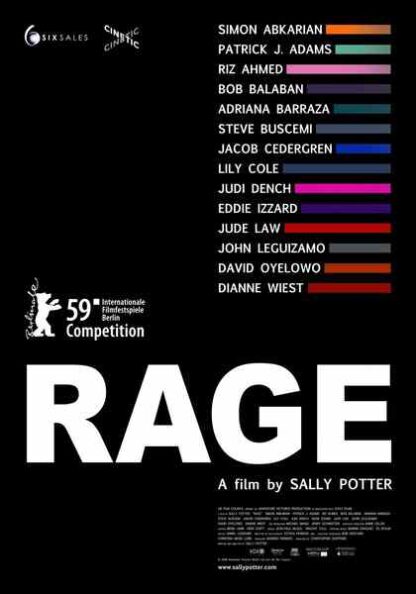 Rage (2009) Starring Simon Abkarian on DVD