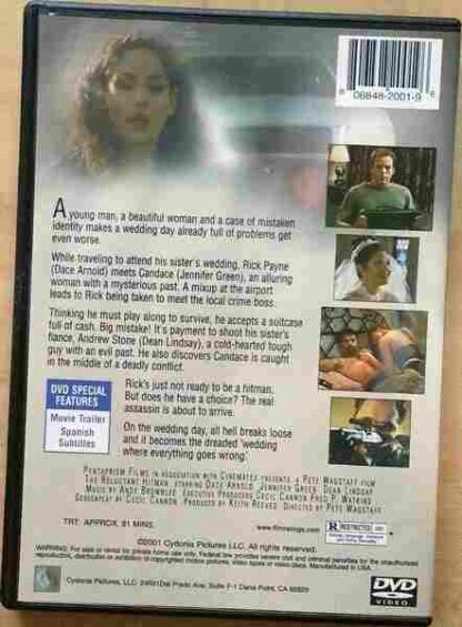 Reluctant Hitman (2001) Starring Dace Arnold on DVD - Image 2