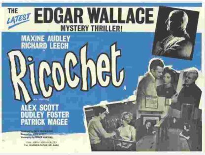 Ricochet (1963) Starring Maxine Audley on DVD