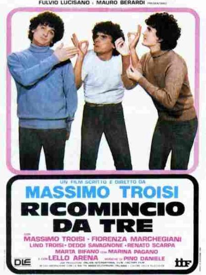Ricomincio da tre (1981) with English Subtitles on DVD