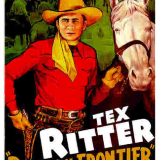 Riders of the Frontier (1939) Starring Tex Ritter on DVD