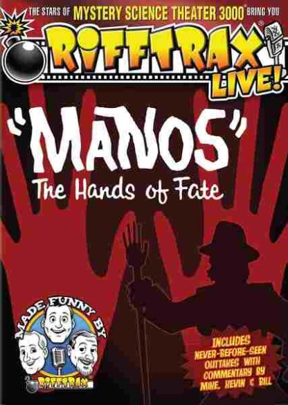 RiffTrax Live: Manos - The Hands of Fate (2012) Starring Michael J. Nelson on DVD - Image 2