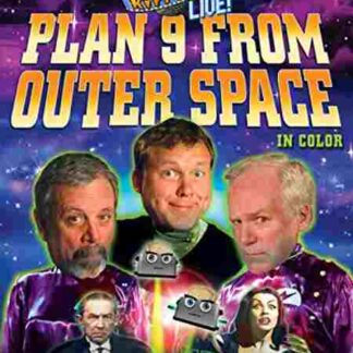 RiffTrax Live: Plan 9 from Outer Space (2009) Starring Veronica Belmont on DVD