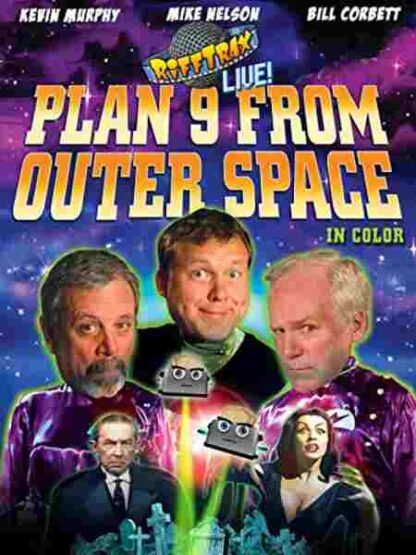 RiffTrax Live: Plan 9 from Outer Space (2009) Starring Veronica Belmont on DVD - Image 3