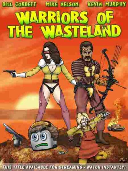 Rifftrax: Warriors of the Wasteland (2011) Starring Bill Corbett on DVD - Image 2