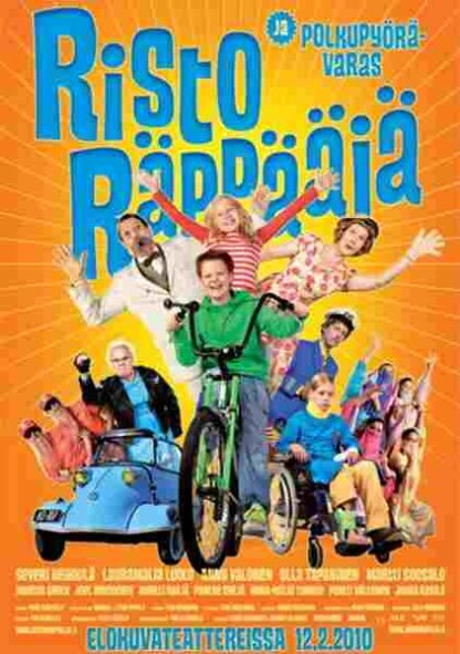 Risto Räppääjä ja polkupyörävaras (2010) with English Subtitles on DVD