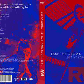 Robbie Williams: Take the Crown Live (2012) Starring Robbie Williams on DVD