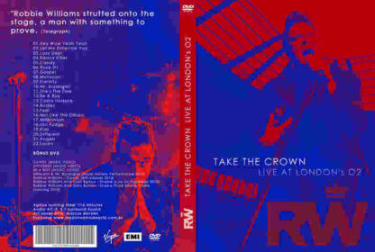 Robbie Williams: Take the Crown Live (2012) Starring Robbie Williams on DVD