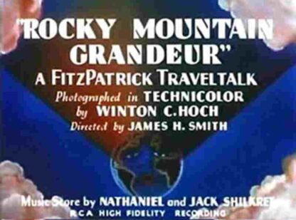 Rocky Mountain Grandeur (1937) Starring on DVD