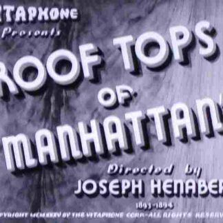 Roof Tops of Manhattan (1935) Starring Gil Lamb on DVD