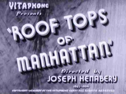 Roof Tops of Manhattan (1935) Starring Gil Lamb on DVD