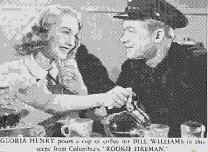 Rookie Fireman (1950) Starring Bill Williams on DVD