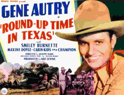 Round-Up Time in Texas (1937) Starring Gene Autry on DVD - Image 2