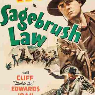 Sagebrush Law (1943) Starring Tim Holt on DVD