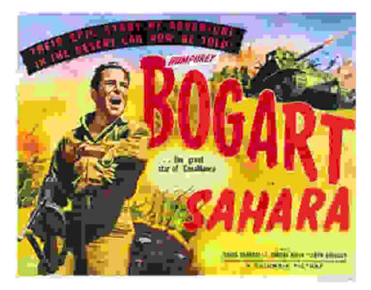Sahara (1943) Starring Humphrey Bogart on DVD
