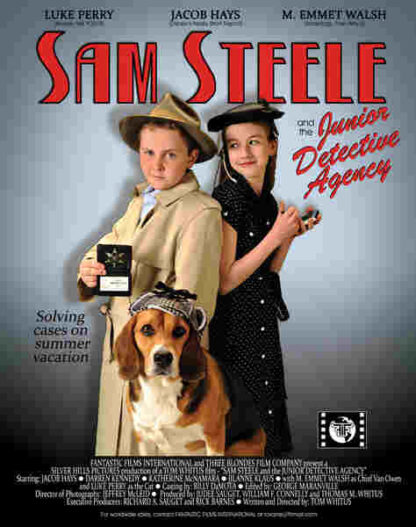 Sam Steele and the Junior Detective Agency (2009) Starring Luke Perry on DVD - Image 3