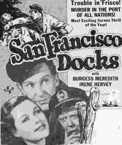 San Francisco Docks (1940) Starring Burgess Meredith on DVD - Image 3
