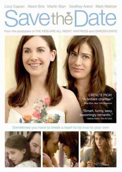 Save the Date (2012) Starring Lizzy Caplan on DVD