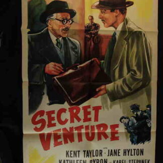 Secret Venture (1955) Starring Kent Taylor on DVD