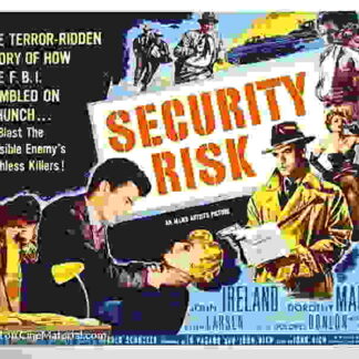 Security Risk (1954) Starring John Ireland on DVD