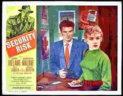 Security Risk (1954) Starring John Ireland on DVD - Image 3
