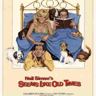 Seems Like Old Times (1980) Starring Goldie Hawn on DVD