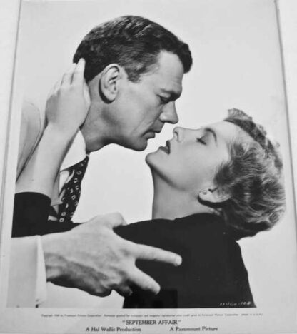 September Affair (1950) Starring Joan Fontaine on DVD - Image 3