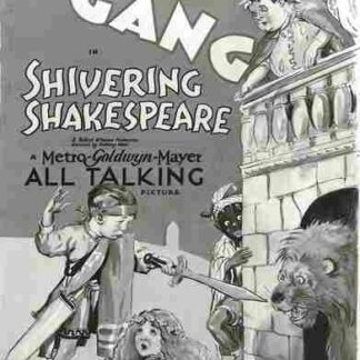 Shivering Shakespeare (1930) Starring Norman 'Chubby' Chaney on DVD