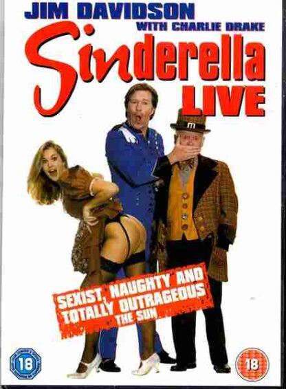 Sinderella Live (1995) Starring Jim Davidson on DVD