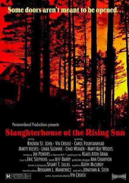 Slaughterhouse of the Rising Sun (2005) Starring Cheryl Dent on DVD