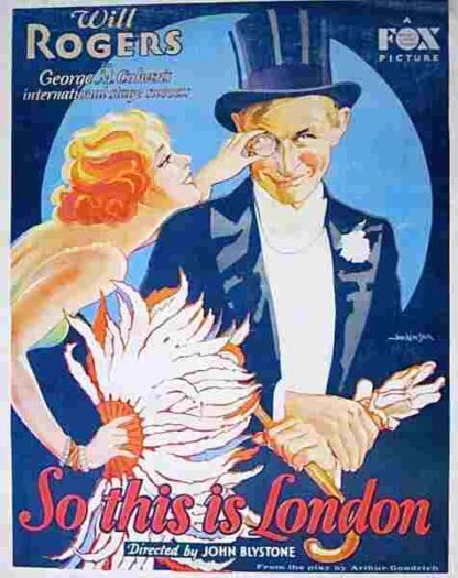 So This Is London (1930) Starring Will Rogers on DVD - Image 5