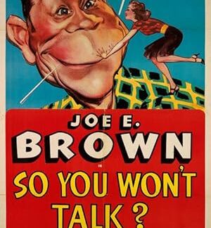 So You Won't Talk (1940) DVD