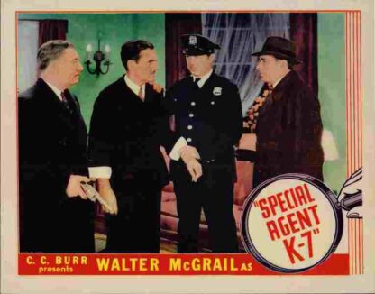 Special Agent K-7 (1936) Starring Walter McGrail on DVD - Image 2