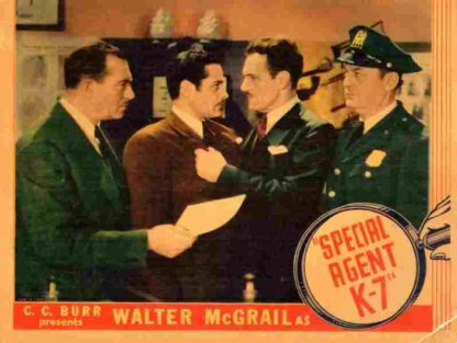 Special Agent K-7 (1936) Starring Walter McGrail on DVD - Image 4