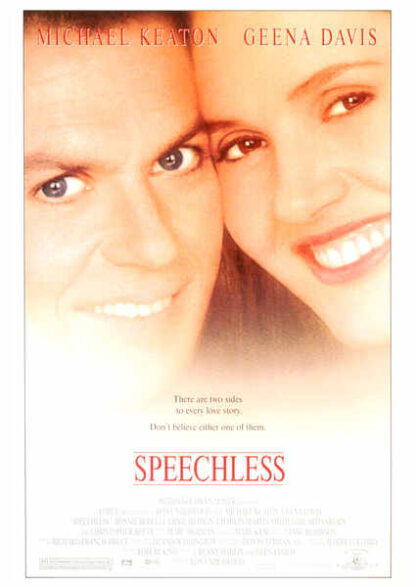 Speechless (1994) Starring Michael Keaton on DVD - Image 5