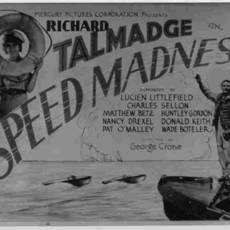 Speed Madness (1932) Starring Richard Talmadge on DVD