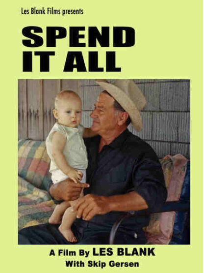 Spend It All (1972) Starring Nathan Abshire on DVD