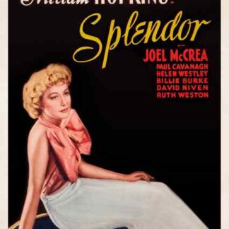 Splendor (1935) Starring Miriam Hopkins on DVD