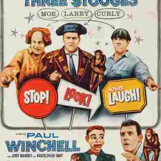 Stop! Look! and Laugh! (1960) Starring Moe Howard on DVD