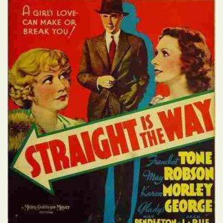 Straight Is the Way (1934) Starring Franchot Tone on DVD
