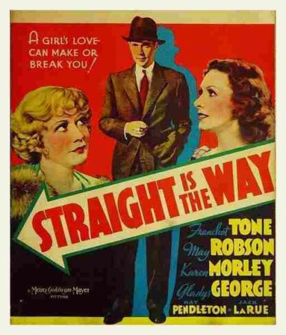 Straight Is the Way (1934) Starring Franchot Tone on DVD - Image 2