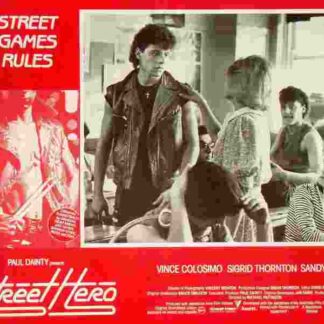 Street Hero (1984) Starring Vince Colosimo on DVD