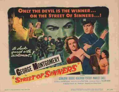 Street of Sinners (1957) Starring George Montgomery on DVD - Image 4