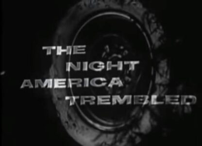 Studio One The Night America Trembled (1957) Starring Edward R. Murrow on DVD - Image 3