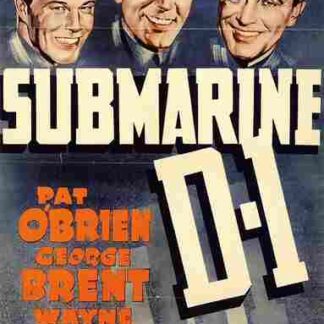 Submarine D-1 (1937) Starring Pat O'Brien on DVD