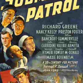 Submarine Patrol (1938) Starring Richard Greene on DVD