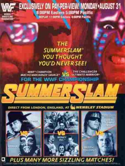 Summerslam (1992) Starring Bret Hart on DVD - Image 5